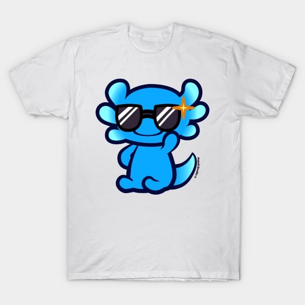 Oli Axolotl Cool by Patoli Studio T-Shirt by Patoli Studio